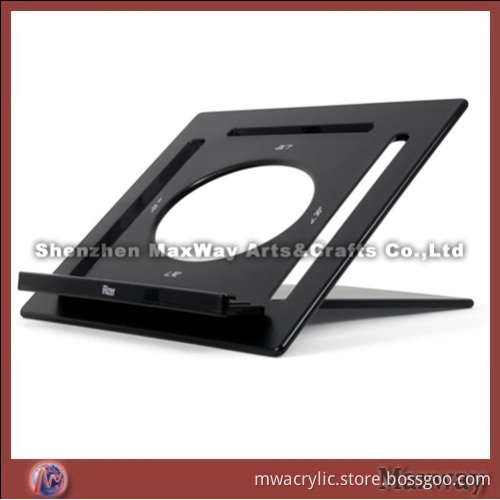 Large Black Acrylic Laptop/Ipad Holder